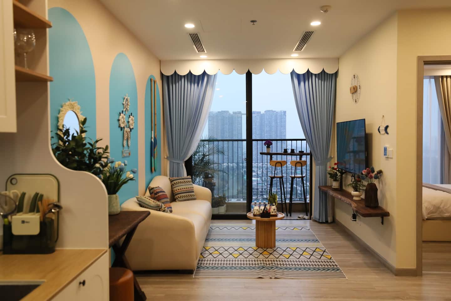 Atutu Home Sky Forest 2PN Địa Trung Hải — ảnh 14
