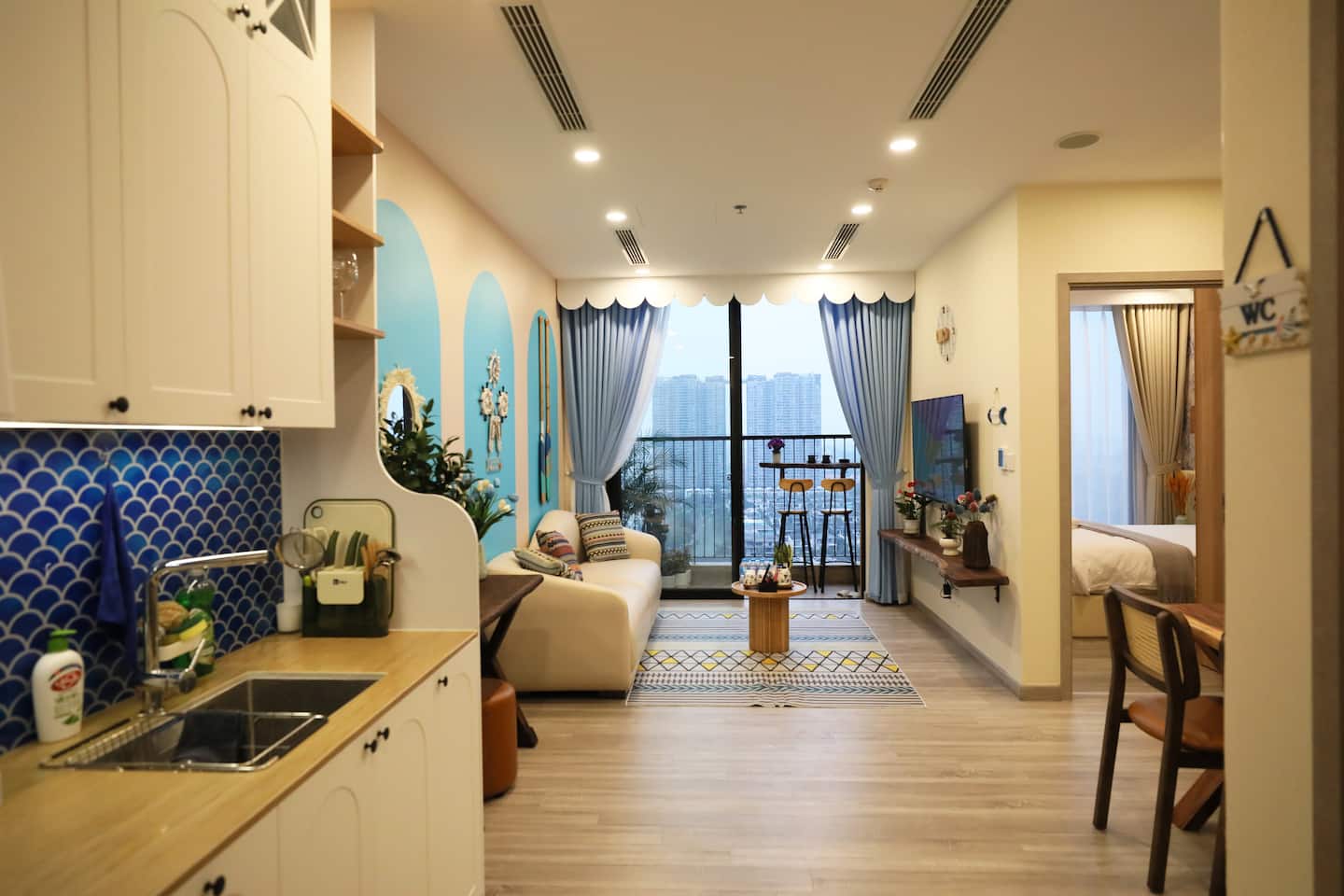 Atutu Home Sky Forest 2PN Địa Trung Hải — ảnh 31